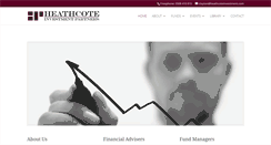 Desktop Screenshot of heathcoteinvestment.com